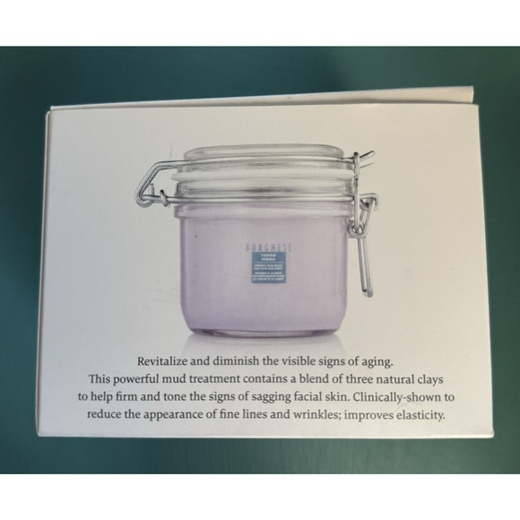 BORGHESE Fango FERMA FIRMING MUD MASK For Face & Body 7.5 ounce NEW With Box - Picture 6 of 10